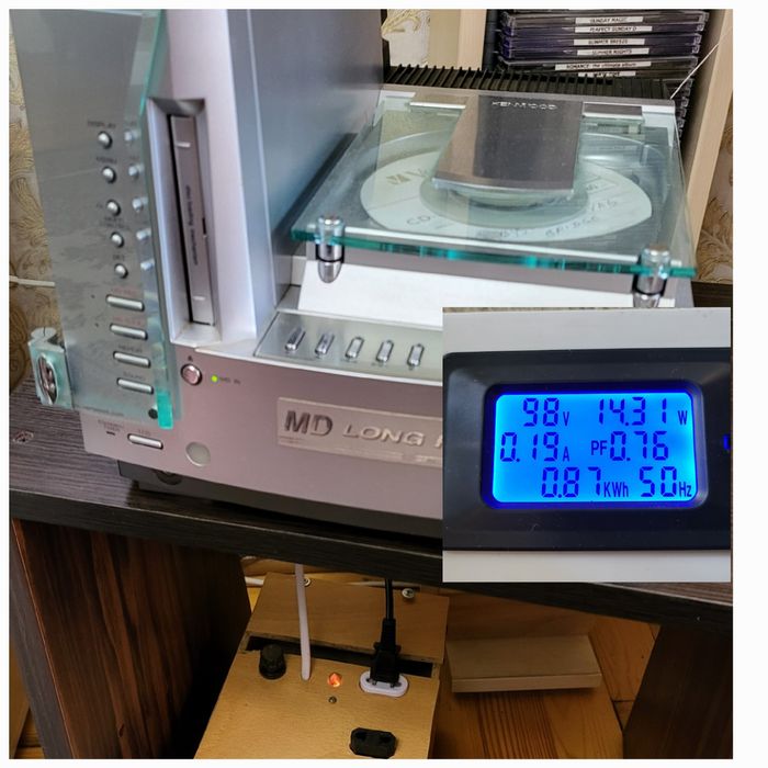 Редкий музыкальный центр Kenwood SH-5MD Минидиск, CD, радио minidisc