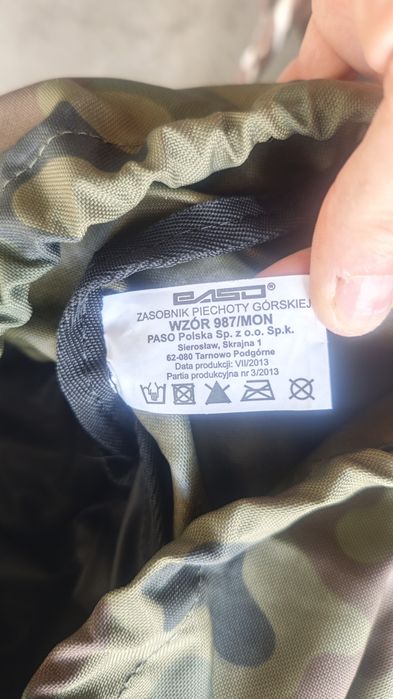 Zasobnik piechoty górskiej wz. 987/MON