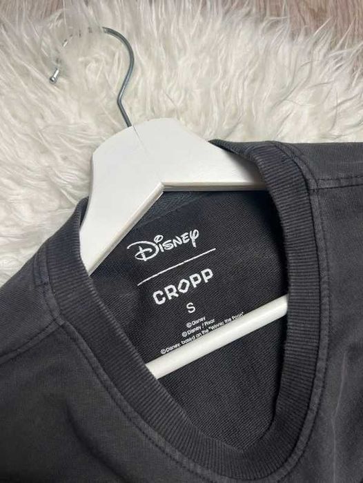 Cropp długa bluza tunika damska Myszka Minnie szary S 36 oversize