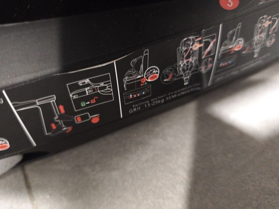 Vendo cadeira auto rotativa 9-18kg