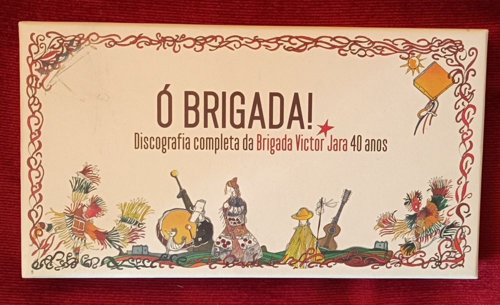 Brigada Vítor Jara "'O Brigada!" 11CDs+Livro