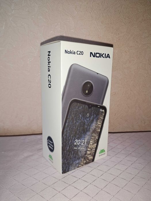 Смартфон Nokia C20 2/32Gb Dark Blue (TA-1352) новий запечатанний