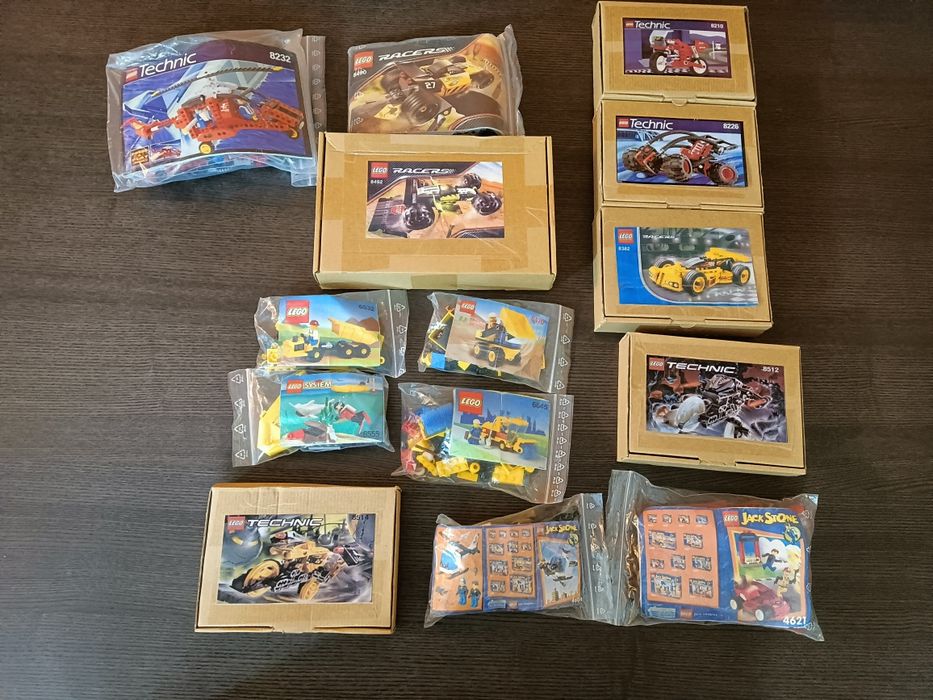 Conjuntos Lego completos antigos anos 80/90