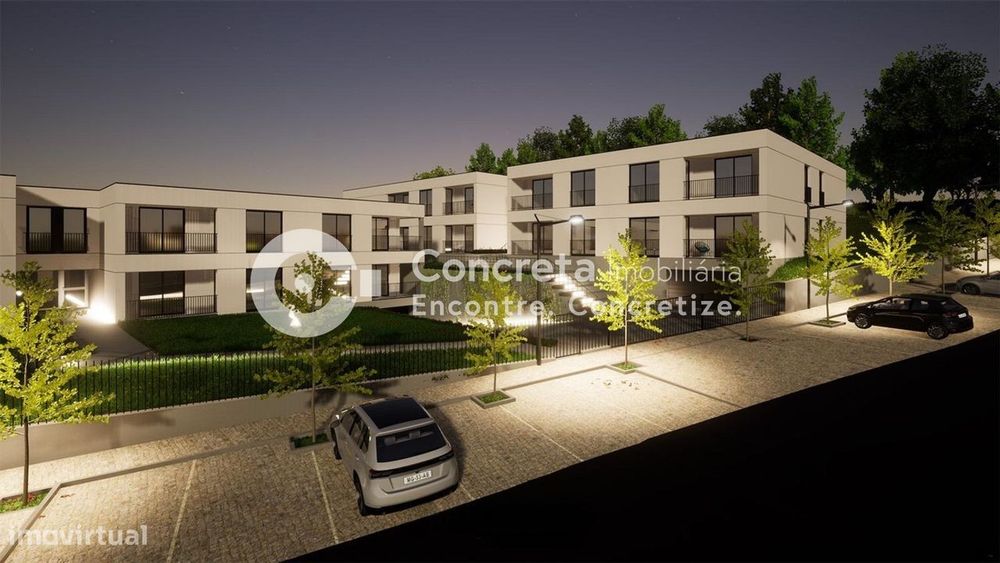 Apartamento T1+1 com logradouro em Barcelos