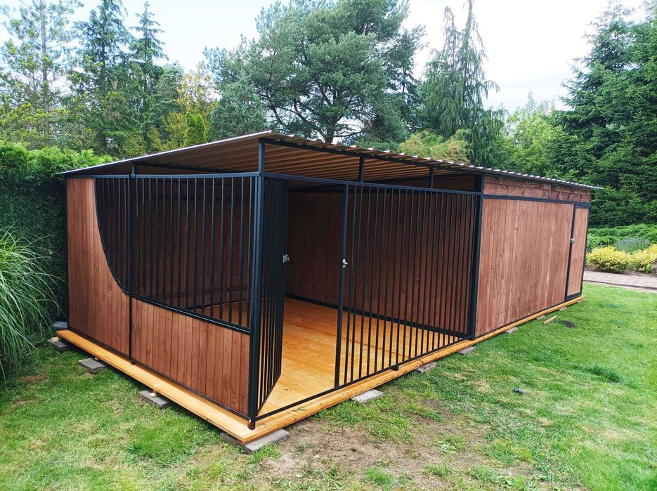 Solidny kojec dla psa / schowek narzędziowy/ wiata / transport GRATIS