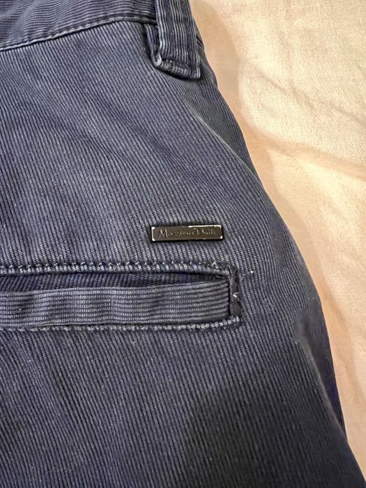 Granatowe spodnie Massimo Dutti