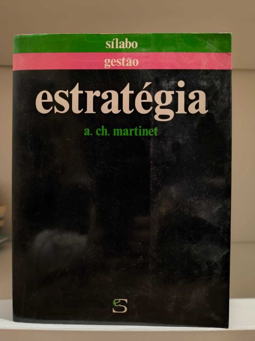 Livro "Estratégia" de A. Ch. Martinet