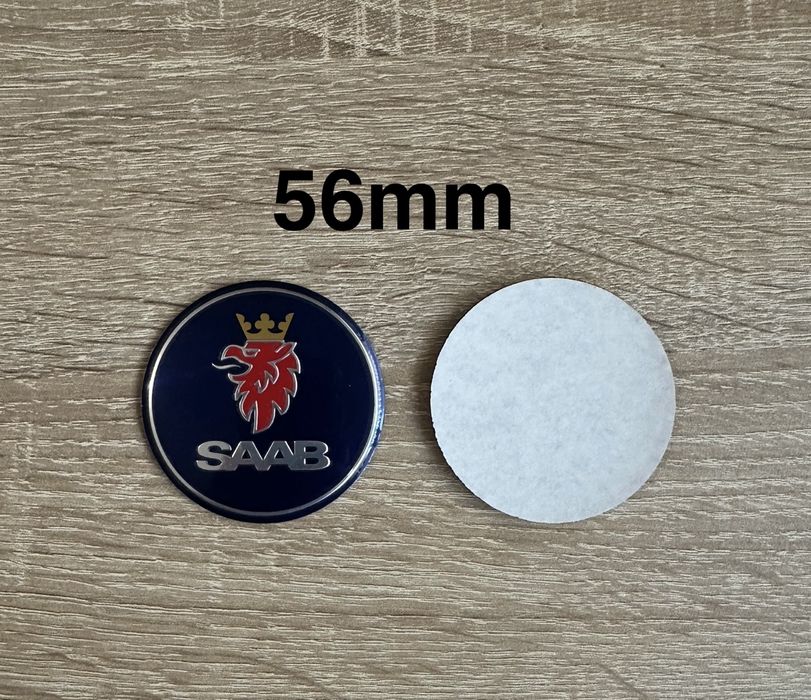 Conjunto 4 Centros Saab 63mm
