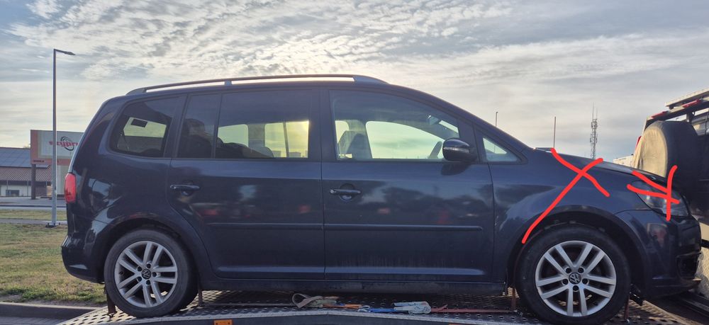 Volkswagen Touran II 2010/15 LH5X na części