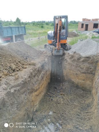 Аренда мини экскаватора, Екскаватора , копка траншей, підвалів