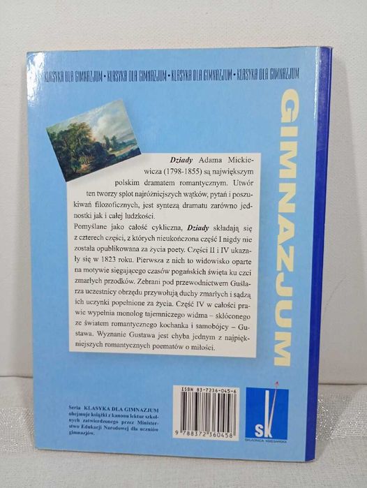 Dziady. Cz.1,2 i 4. Adam Mickiewicz