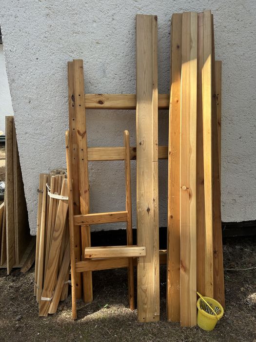 Łóżko piętrowe solidne