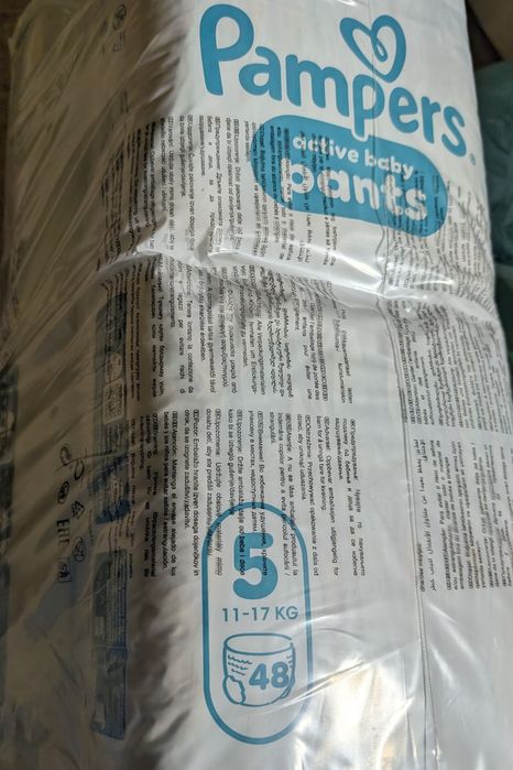 Pampers Active Baby Pants 5 pieluchy
11-17kg
