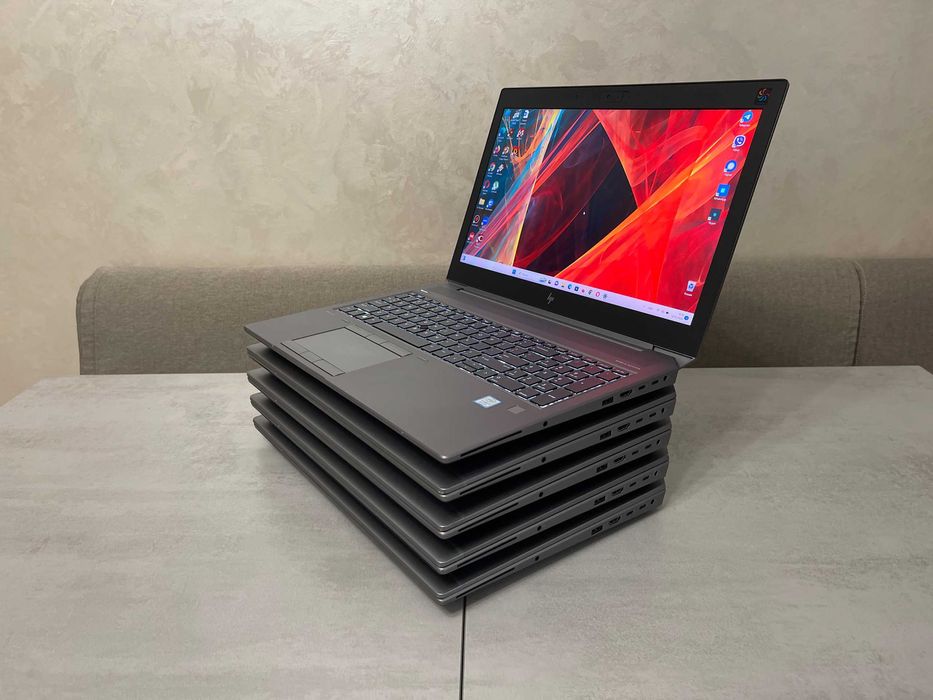 HP Zbook 15 G5, 15,6" 4K 100% Adobe RGB i7-8750H 32GB 512GB Nvidia 4GB