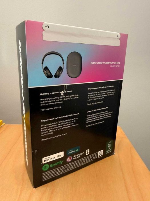 Słuchawki Bose QuietComfort Ultra - Nowe