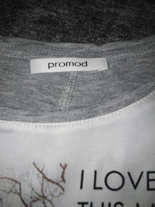 Bluzka T-shert  Promod  Wyjątkowa  roz. L