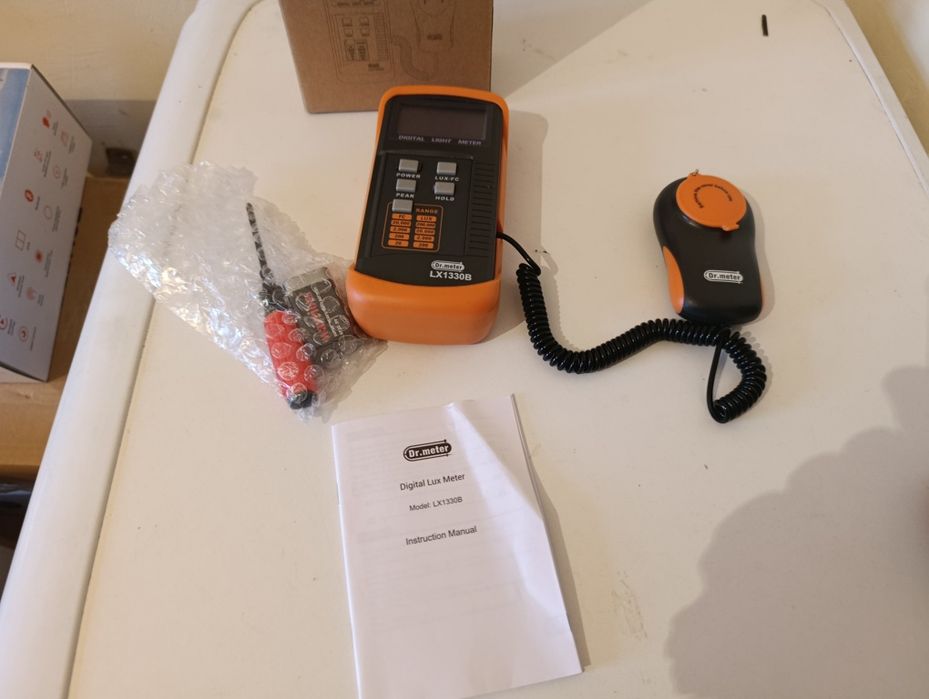 Nowy Luksomierz Cyfrowy Dr.meter LX1330B - Precyzyjny Pomiar Oświetlen
