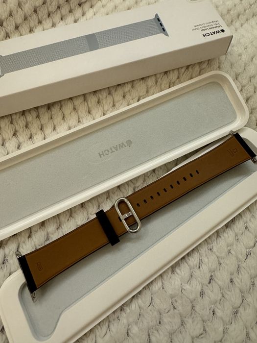 Skorzany pasek do Iwatch