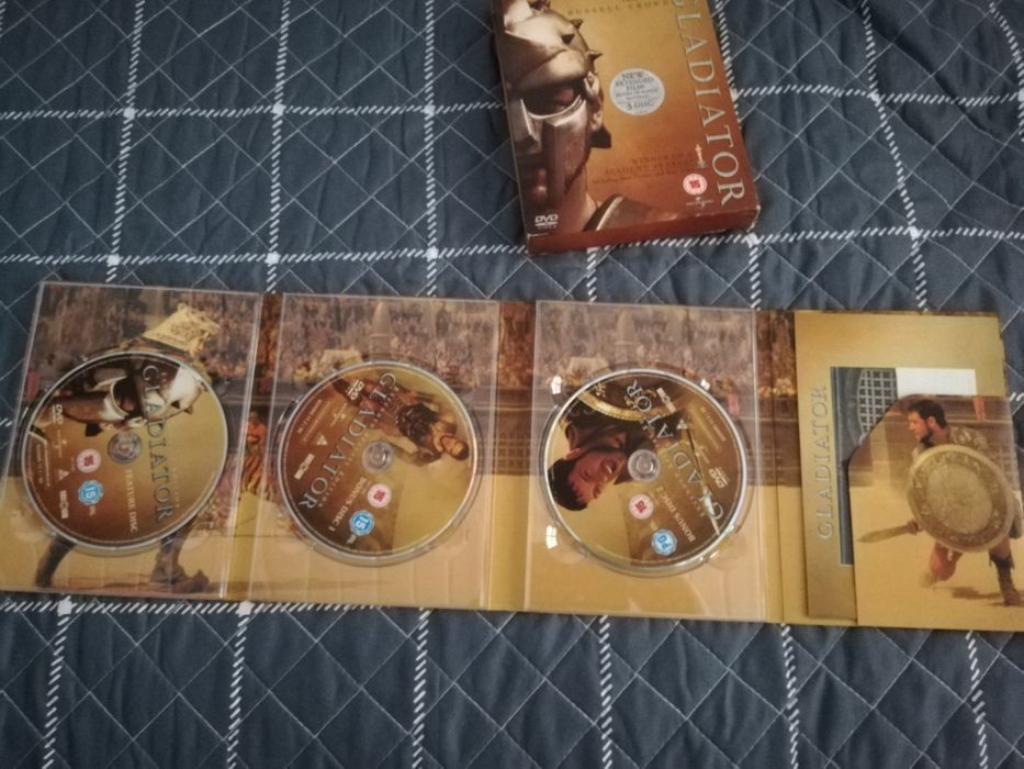 Dvd do filme "Gladiador" - Edição de coleccionador (portes grátis)