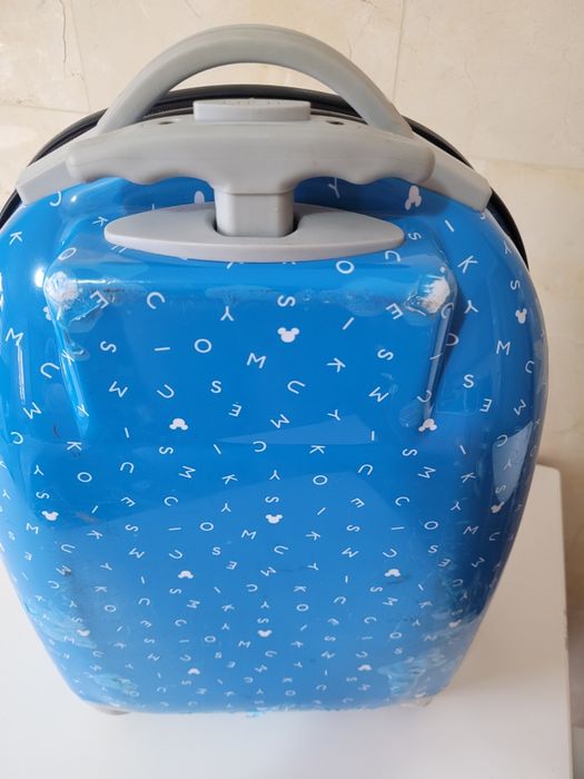 Conjunto mala cabine + mochila + necessaire Mickey Samsonite (infantil