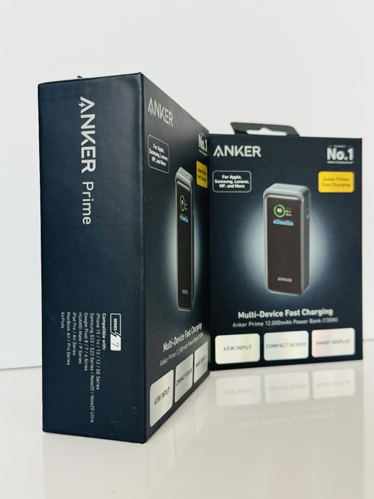 Новий Повербанк Anker Prime 12000мАг 130Вт Power Bank Павербанк