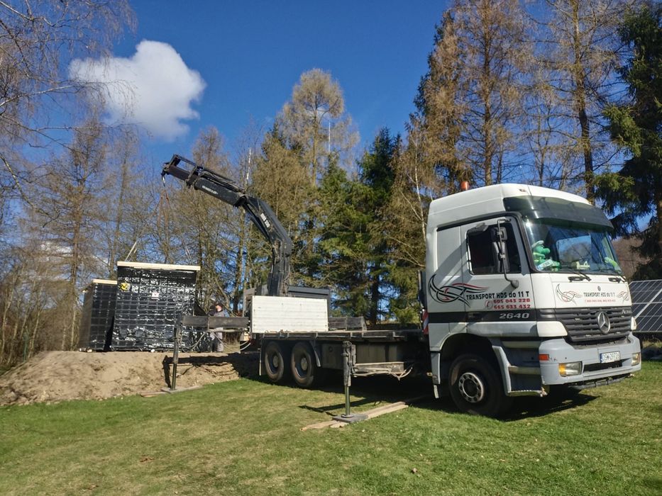 Transport wraz z usługa HDS/ usługi dźwigowe
