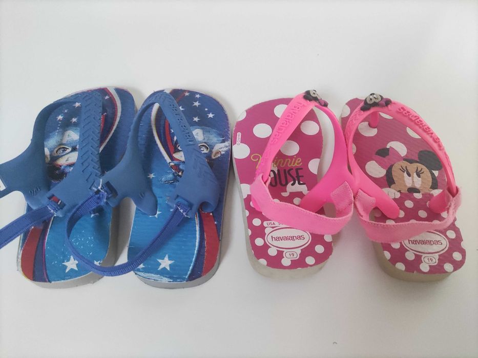 Chinelos Havaianas 21 e 23