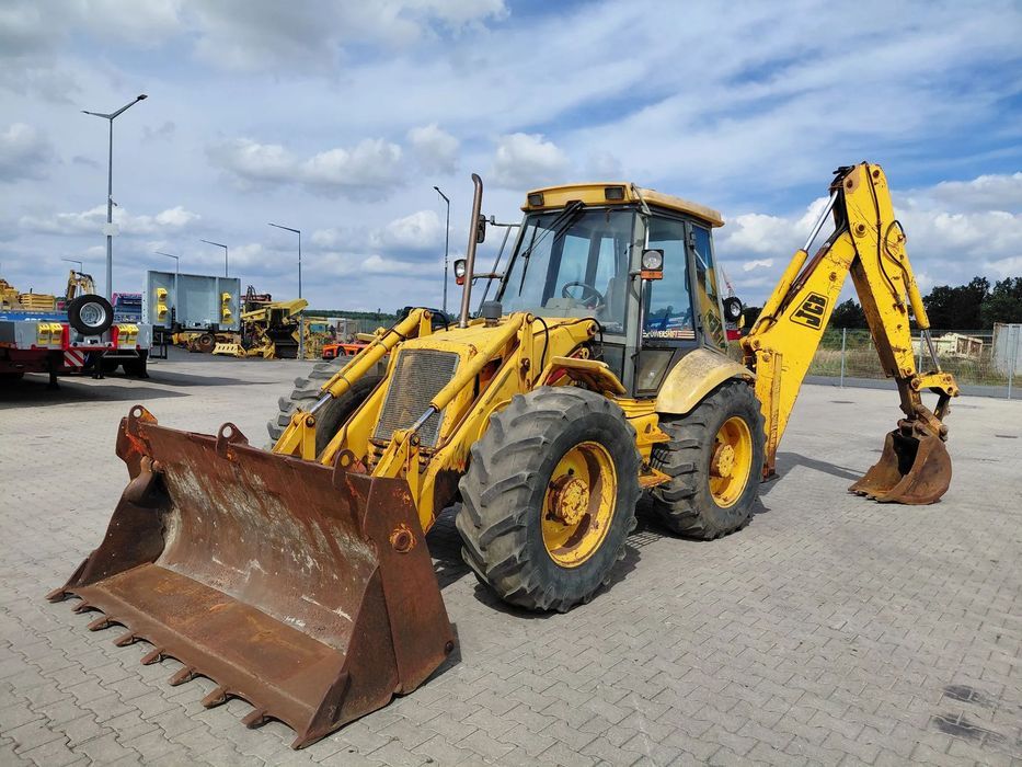 JCB 4 CX  Osprzęt w zestawie!