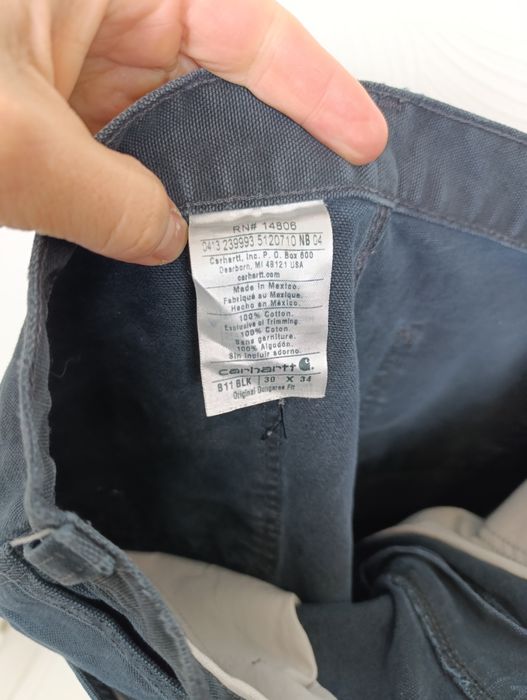 Carhartt dungaree fit jeans мужские рабочие винтажные штаны