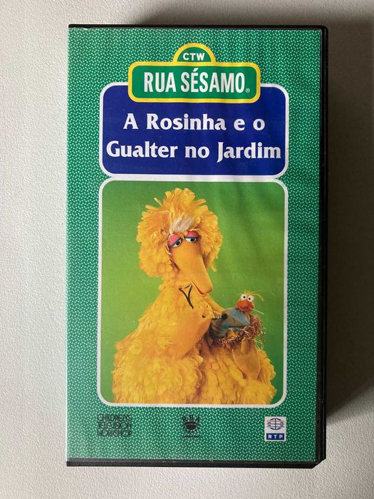 [VHS] Rua Sésamo: A Rosinha e o Gualter no Jardim (não testado)