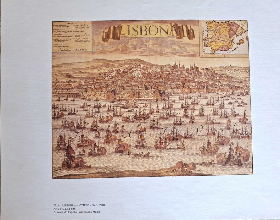 Gravuras de Lisboa - Galeria D'Arte 24 Hrs 40,5x52,5 cm