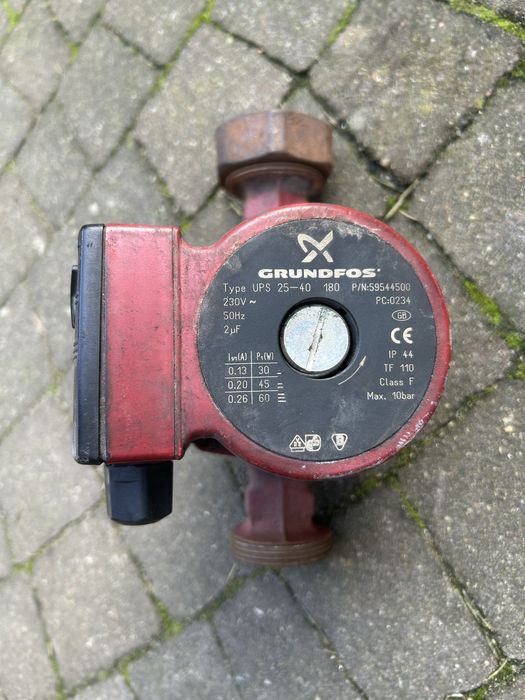 Pompa cyrkulacji wody grundfos 24/40