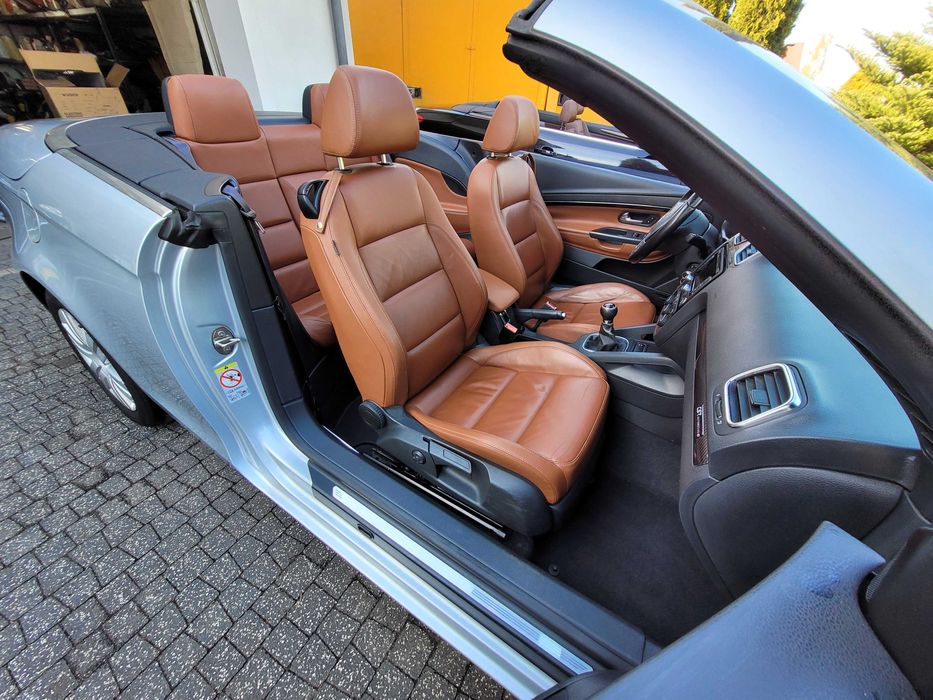 VW Eos 1,4TSI klimatronik NAVI elektryka brązowe skóry panorama 129tys