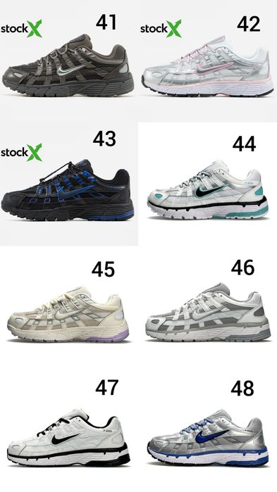 ВСЯ КОЛЕКЦІЯ‼️Кросівки Nike P-6000 Унісекс, 36-46 Premium