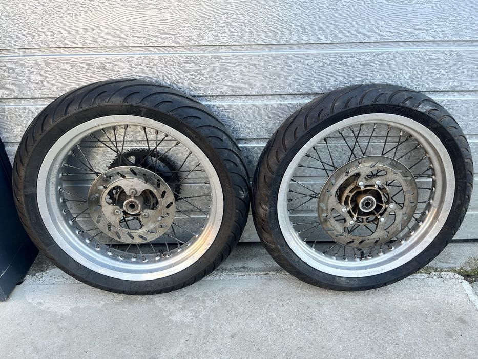 Koła supermoto 17 yamaha dt 50 beta derbi gilera senda sherco rieju