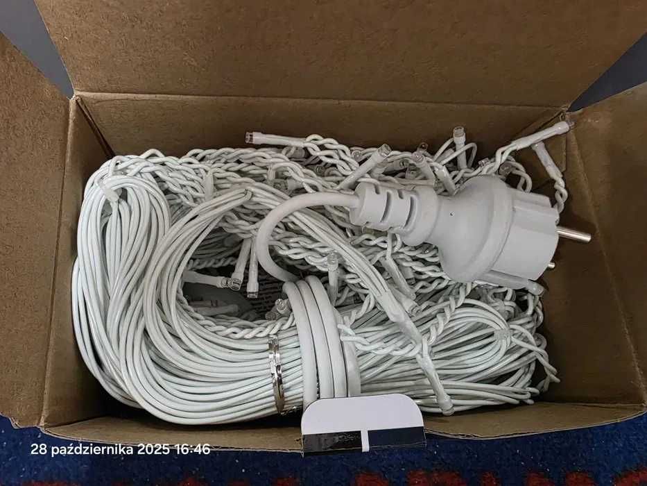 LAMPKI SOPLE 300LED z flashem MULTICOLOR wewnętrzne zewnętrzne 14m