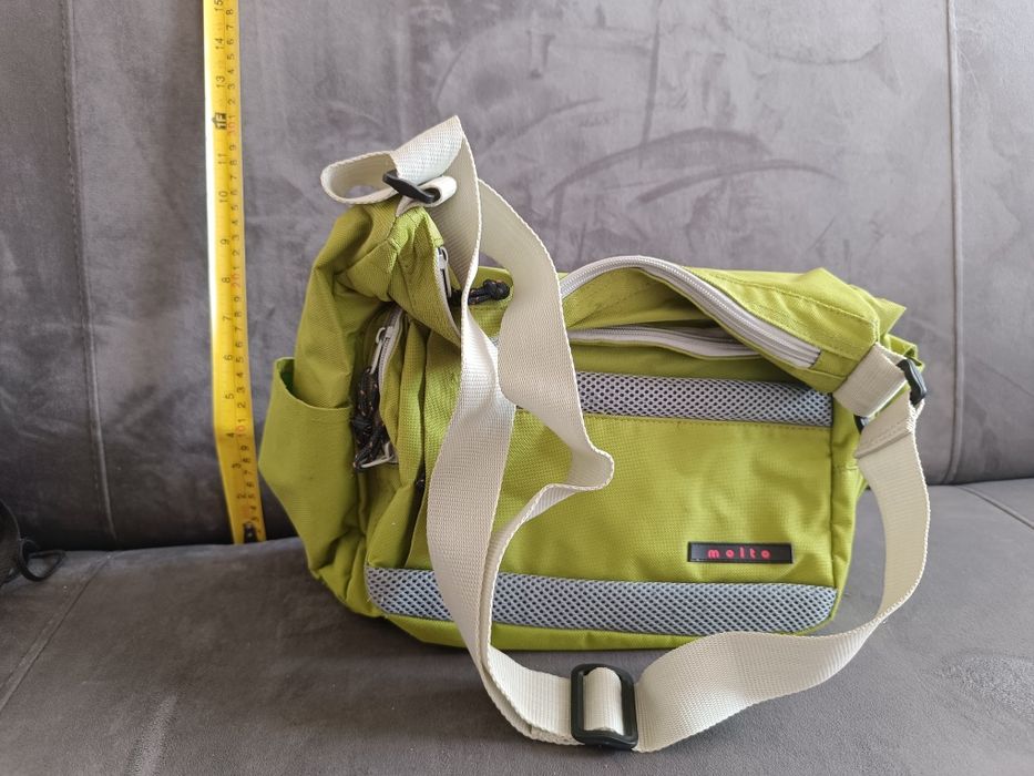 Torba na ramię kolor zielonego