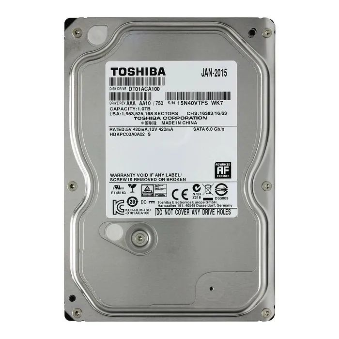 Жёсткий диск HDD Toshiba 1 TB