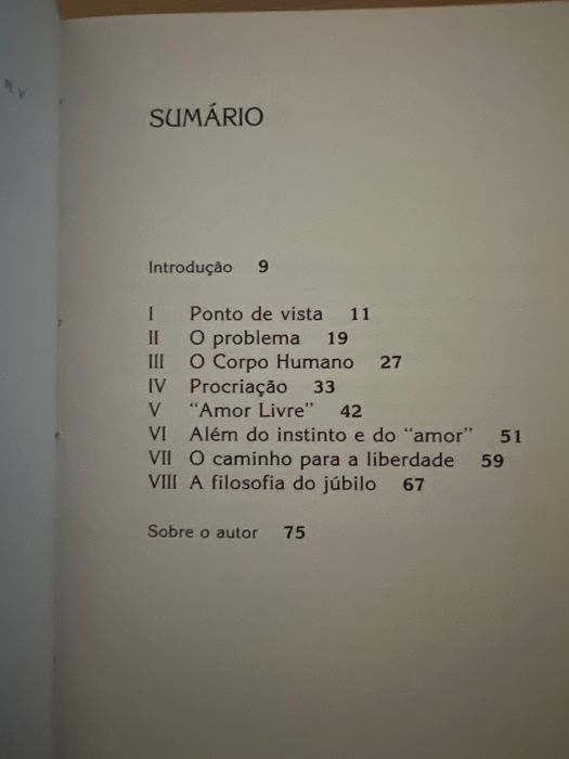 Sexo, carma, liberdade