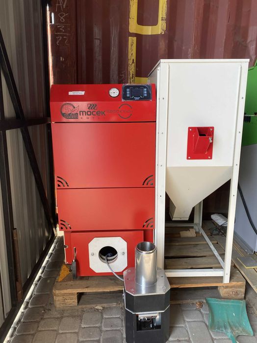 Kocioł na pellet piec peletowy Moceko biopal 20 kw zapalarka lista ZUM
