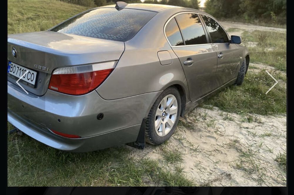 BMW e60 2004 2.5 газ бензин