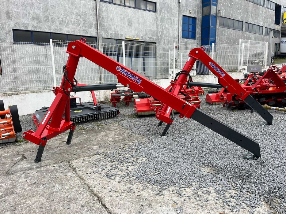 Grua Guincho hidráulica XL giratória para trator NOVO