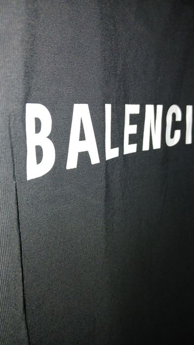 Balenciaga Logo T-shirt preta