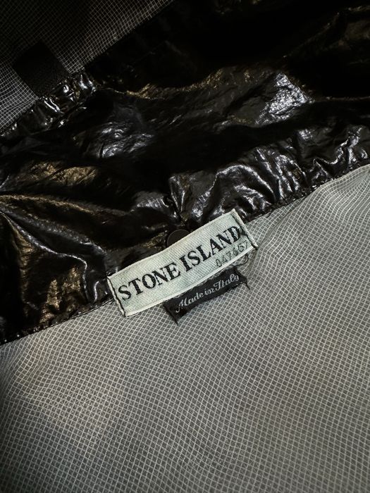 stone island jacket liquid polyurethane/куртка stone island винтаж