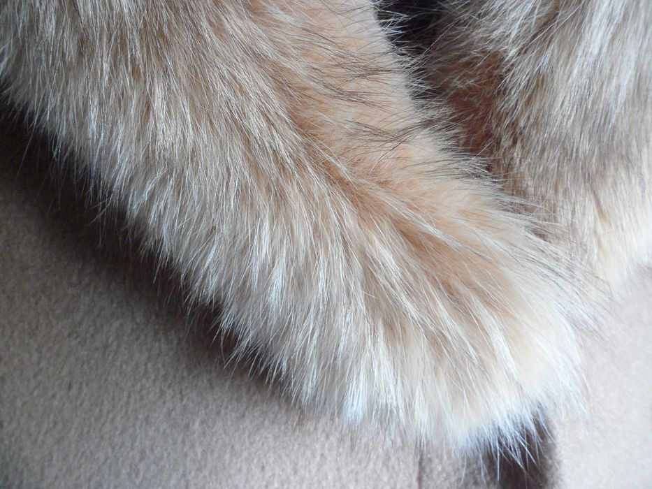 płaszcz, palto  moher, karmelowy lub alpaka czekoladowy