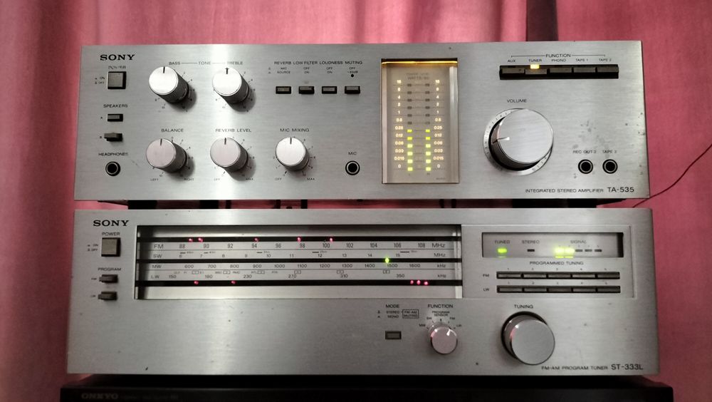 Wzmacniacz Sony TA-535+Tuner ST-333L