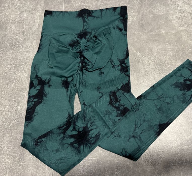 Нові лосини сірі чорні сині push ap мармур