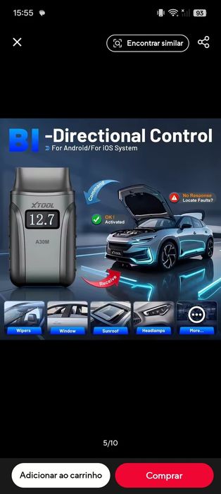 Máquina de diagnóstico Profissional Xtool A 30