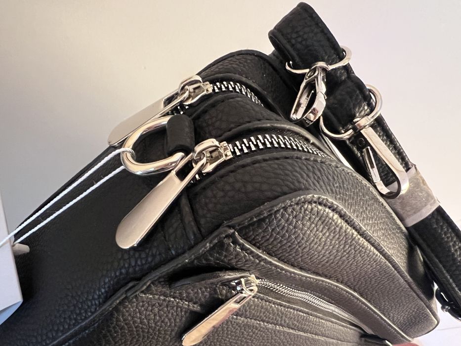 Torebka z misiem nowa NOWA czarna zgrabna