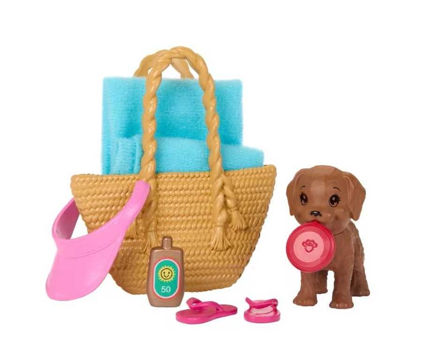 Ігровий набір Барбі Barbie Playset With 2 Dolls, Car, Pool